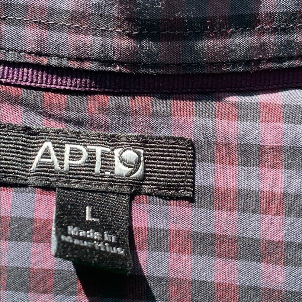Apt 9 Mens large button down - Picture 3 of 3